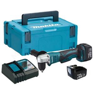 MAKITA DDA341RFJ akumulatorowa wiertarka ktowa 14,4V/3.0Ah Li-Ion LXT w walizce systemowej MAKPAC...