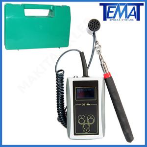 TEMAT CGM1SW Detektor czujnik wykrywacz gazu z wysignikiem (CG-M1S w komplecie akumulatory walizka)