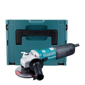 MAKITA GA5040CJ szlifierka ktowa 125mm 1400W z regulacj obrotw 2800 - 11000 obr/min system tumienia drga SJS2 anty-restart + walizka 821550-0 - 2876608837