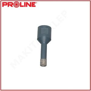 PROLINE 27206 Otwornica diamentowa 6mm na sucho (gres, ceramika, kamie) na szlifierk ktow M14 - 2846385085