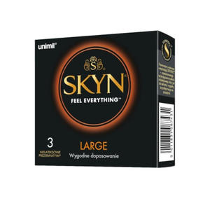 SKYN prezerwatywy Large 3 sztuki - 2870004336