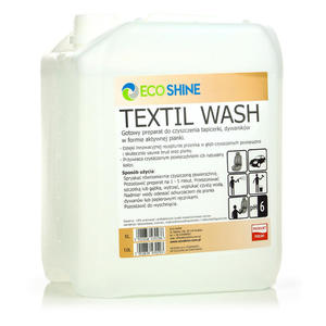 Eco Shine TEXTIL WASH 5l Preparat do czyszczenia tapicerki, dywanikw - 2874563232