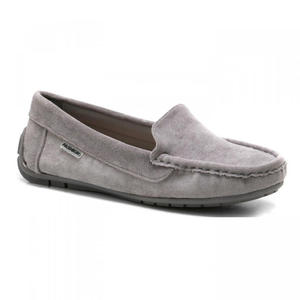 Damskie skrzane mokasyny Evento 20PB26-2190-GREY szare - 2858689838