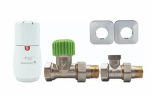 Varioterm Zestaw termostatyczny Econ 1/2" Prosty - 2860776654