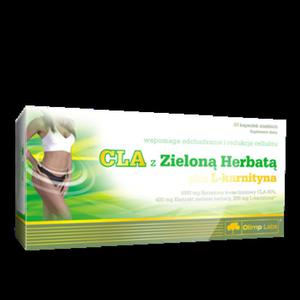 Olimp CLA+ZIELONA HERBATA+KARNITYNA 60kap - 2822985954