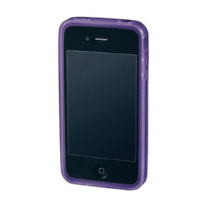 Hama iPhone 4 silikonowy Purpurowy pokrowiec apple - 2862438647