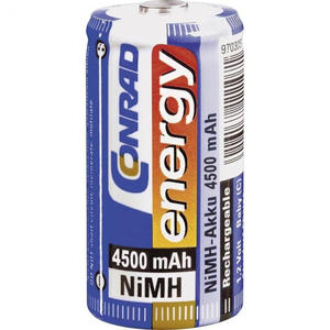 Akumulator NiMH Conrad Energy C (R14) 1,2V 4500mAh - 2862438824