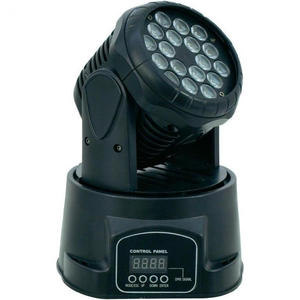 RUCHOMA GÃÂOWA LED RGB EUROLITE TMH-7 18 x 3 W