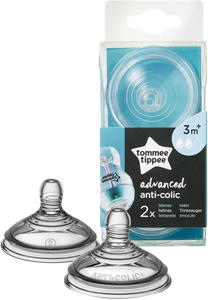 Tommee Tippee Smoczek 3m+ Antykolkowy - 2 szt - 2862443240