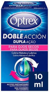 KROPLE DO OCZU Optrex doble accion nawil - 2862443490