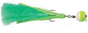 120g jig dorszowy 23cm zielono-biay kotwica 5/0