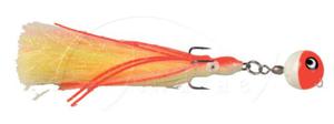 80g jig dorszowy 20cm pomaraczowo-biay kotwica 3/0