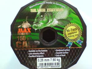 yka karpiowa, spawik CARP 0,28mm 7,90kg 150m made in Germany ! - 2846609816