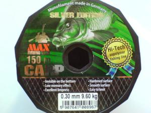 yka karpiowa, spawik CARP 0,30mm 9,60kg 150m made in Germany ! - 2846609817