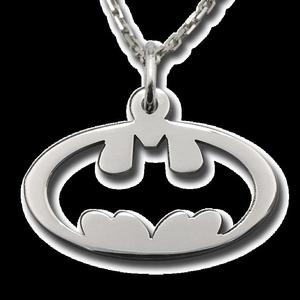 Wisiorek srebrny z Batman- 1 - 2856339323