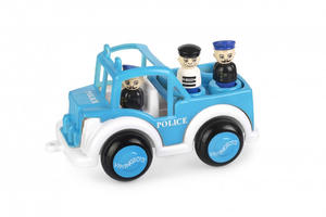 Pojazd Jeep Policja z figurkami Jumbo Viking Toys - 2875028334