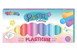 Plastelina 12 kolorw Colorino PASTELOWA - 2868863470