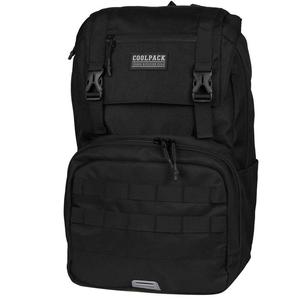 Czarny modzieowy plecak CoolPack BLACK kostka RISK CP 30L duy - 2874715583