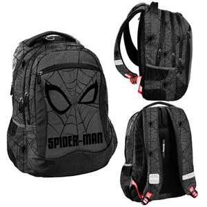 Trzykomorowy plecak szkolny Spiderman SP22XX-2808, Paso - 2874715600