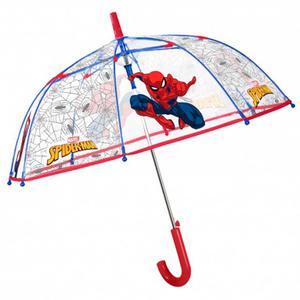 Parasolka dziecica przezroczysta automatyczna Perletti SpiderMan - 2873944764