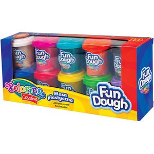 Masa plastyczna Fun Dough Colorino 10 kolorw - 2874998135