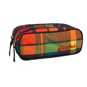 Saszetka pirnik szkolny Coolpack Clever, Sunset Check 620 - 2880123236