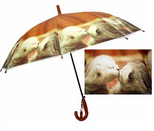 Dziecica dua automatyczna parasolka z gwizdkiem, caujce si kotki - 2876289582