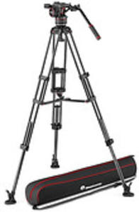 Statyw wideo Manfrotto Twin Carbon + gowica Nitrotech 608 + torba/MVK608TWINMC rodkowa rozprka - 2865459448