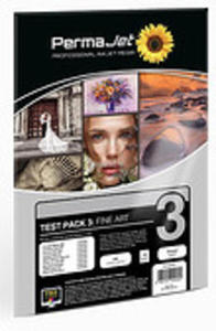 Zestaw testowy Papierw Fine Art PermaJet (A4 18 arkuszy) Test Pack 3 - 2865460588