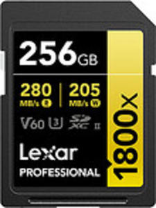 Karta pamici Lexar SDXC 256GB 1800x (280MB/s) Professional - 2865976569