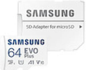 Karta Pamici Samsung microSDXC 64GB EVO+ (130MB/s) + Adapter (MB-MC64KA/EU) - 2868298658