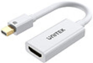 Adapter Unitek Mini DP 1.2 > HDMI 1.4 / 4K@30Hz (Y-6331) - 2874468891