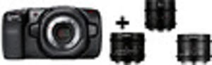 Kamera Blackmagic Pocket Cinema Camera 4K + zestaw obiektyww filmowych Laowa 7,5mm, 10mm, 17mm - 2877561923