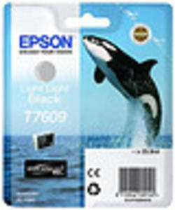 Tusz Epson T7609 Light Light Black (SC-P600) - 2865460154