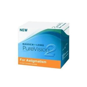 Soczewki miesiczne PureVision 2 for Astigmatism 6 szt. - 2859484378