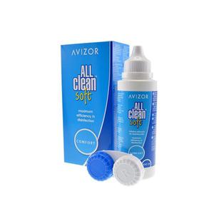 Pyn do soczewek kontaktowych Avizor All Clean Soft 100 ml - 2872630090