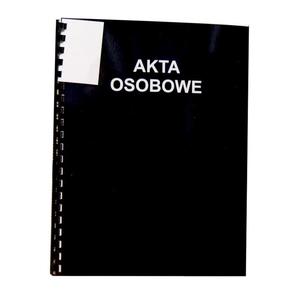 Teczka do akt osobowych T-02 czarna - 2859231378