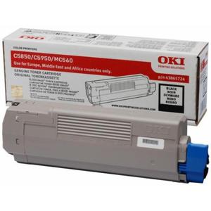 Toner OKI C5850/5950 BK - 2859231986