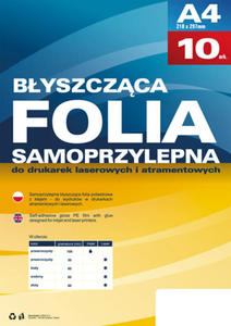 Folia samoprzy. do druk laserowych przezr. A4/10 - 2859232857