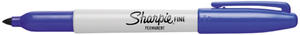 Marker Fine niebieski SHARPIE - 2859234314