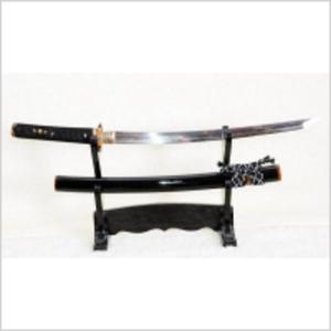 MIECZ SAMURAJSKI WAKIZASHI HONSANMAIDO TRENINGU, STAL WYSOKOWGLOWA 1095 i WARSTWOWANA, HARTOWANA GLINK R855 - 2825952485