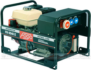 Agregat prdotwrczy FOGO FH 6540 E (moc 4,0kW - 5,0kVA - 400V - silnik HONDA) - 2835616805