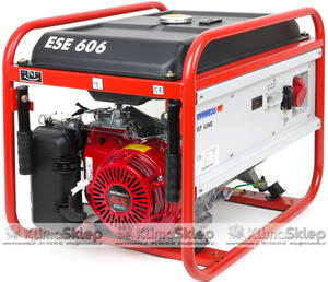 Agregat prdotwrczy ENDRESS ESE 606 HS-GT (moc 6,4kW - 7,2kVA - 230V - silnik HONDA) - 2824749512