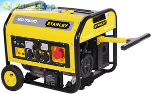 Agregat prdotwrczy STANLEY SG 7500 (moc 7,0kW - 8,8VA - 400V) - 2841605972