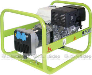 Agregat prdotwrczy PRAMAC E5000 230V (moc 3,9kW - 4,2kVA - silnik Honda) - 2824750179