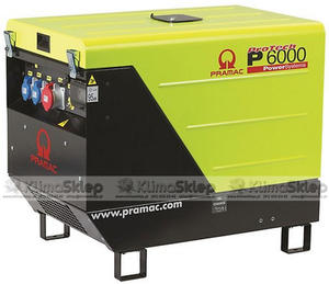 Agregat prdotwrczy PRAMAC P6000 AVR 400V (moc 4,5kW - 5,6kVA - silnik Yanmar) - 2824750219