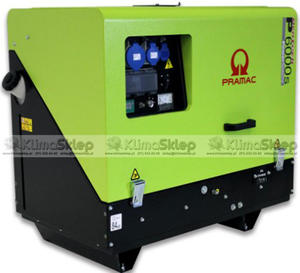 Agregat prdotwrczy PRAMAC P6000s 230V (moc 4,4kW - 4,9kVA - silnik Yanmar) - 2824750220