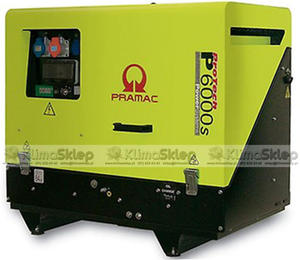 Agregat prdotwrczy PRAMAC P6000s 400V (moc 4,5kW - 5,6kVA - silnik Yanmar) - 2824750221