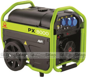 Agregat prdotwrczy PRAMAC PX8000 AVR 230V (moc 4,5kW - 5,0kVA - silnik Pramac) - 2824750258