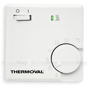 Termostat THERMOVAL RTR E-3502 - regulator temperatury - 2824750688